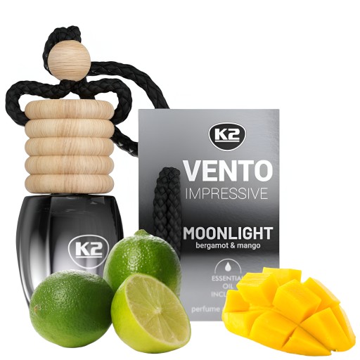 K2 VENTO VOŇAČA DO AUTA VO FĽAŠI MOONLIGHT MANGO