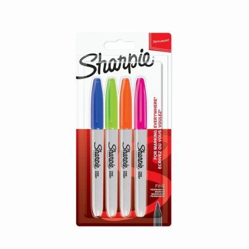 Sada značkovačov SHARPIE Fine Point 4 ks.