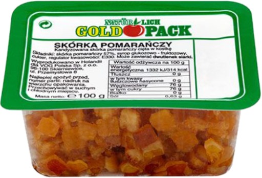 PD Pomarančová kôra GOLDPACK 100g