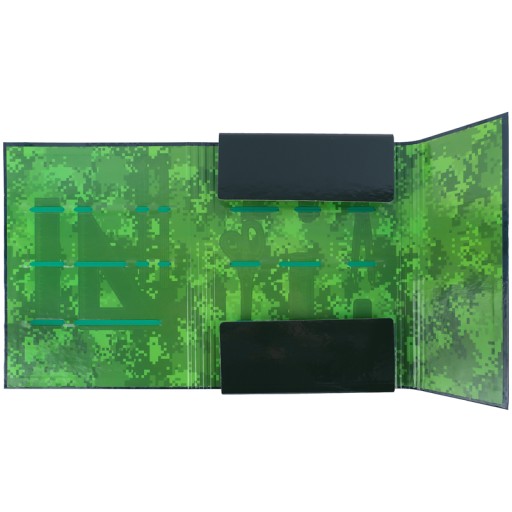 Čierna zložka GAME Kite A4 s gumičkou