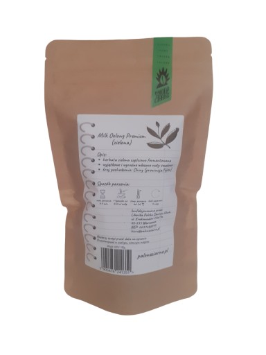 Zelený mliečny čaj Oolong sypaný 100g