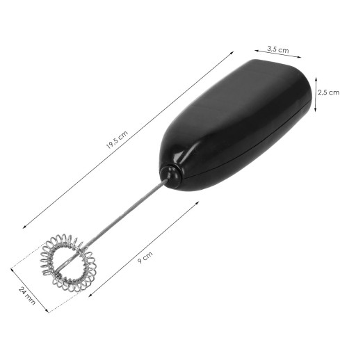 SPeňovač mlieka, ručná metla na kávu, mini mixér