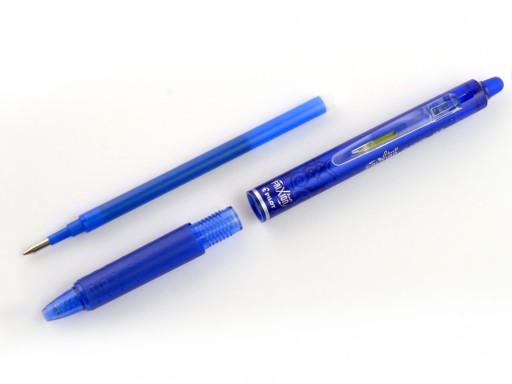 Guľôčkové pero Frixion Clicker Pilot - námornícka modrá, 0,7 mm