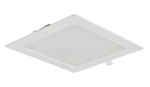 LED stropné svietidlo, zapustené, zapustené, 18W, 1980lm, 4000K, štvorcové