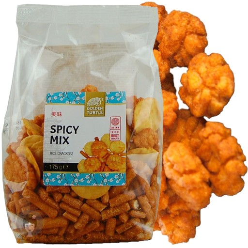 Ryžové sušienky Ázijská snacková zmes 175 g