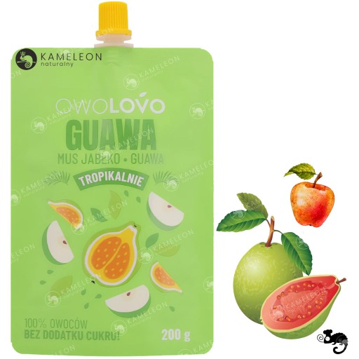 OWOLOVO MUS 100% OVOCIE PREMIUM TROPICAL mix príchutí 200g x 4ks 0,8KG