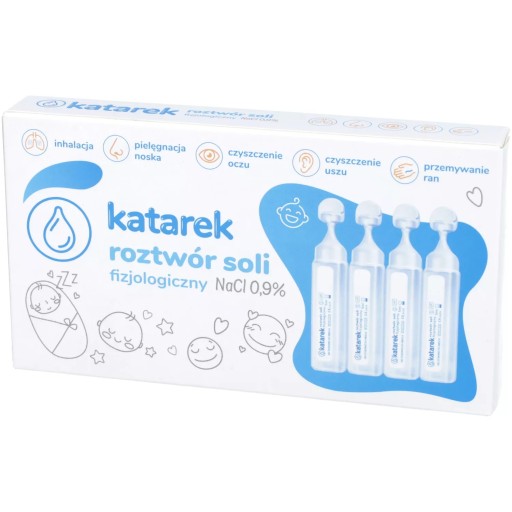 KATAREK FYZIOLOGICKÁ SOĽ PRE BOJČATÁ 10x5ml