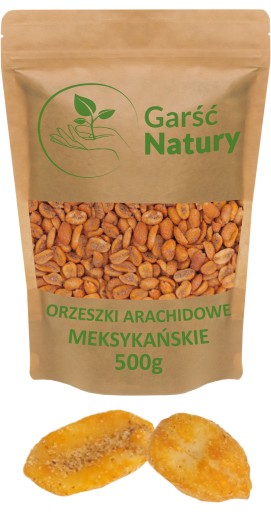 PRAŽENÉ ARAŠIDY 0,5kg arašidy S PEKANOU MESIKOVOU NÁTERKOU