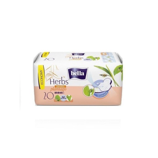 Bella Herbs Sensitive podložky s plantain 20 ks