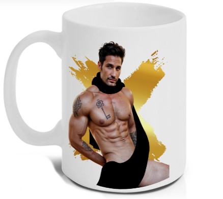 Jedinečný hrnček Look at Me Guy Surprise - STRIPTEZ