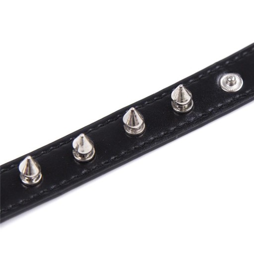 SEXY PRSTEŇOVÝ CHOKER GOLIER S CUBMI