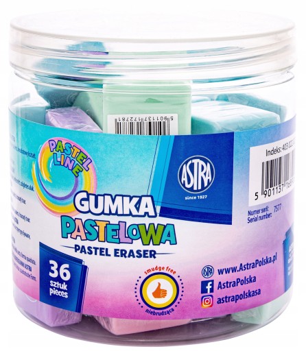 Astra ERASER na mazanie Pastel