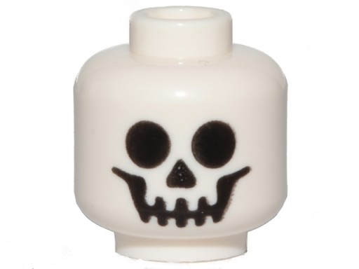 LEGO Skeleton Skull Head 3626cpb0001 NOVINKA