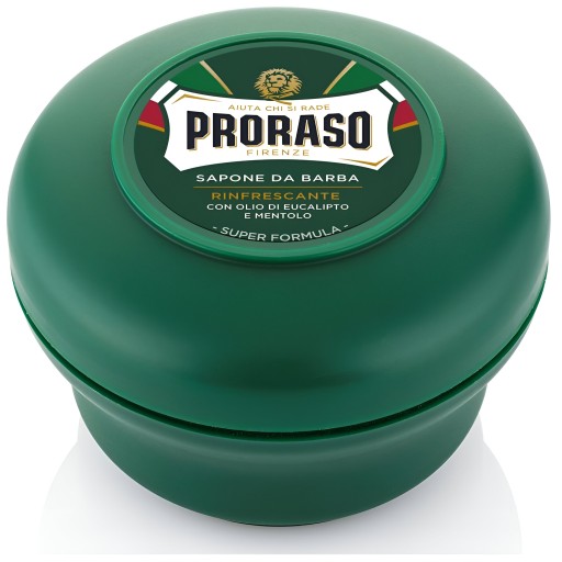 PRORASO téglikové mydlo na holenie Green Line 150ml Eukalyptus