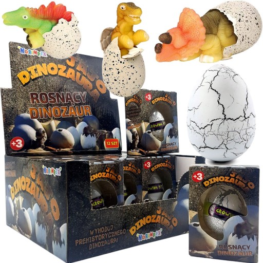 Dinosaurus vo vajci DINOSAURY VAJCIA RASTÚCE z vajíčka