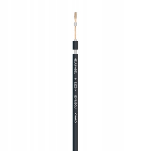 SOLÁRNY KÁBEL HELUKABEL H1Z2Z2-K 1X6mm² QMM čierny fotovoltaický kábel
