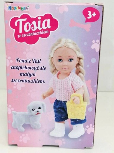 BÁBIKA TOSIA SO ŠTENIATKAMI DOPLNKY PRE DIEVČATÁ