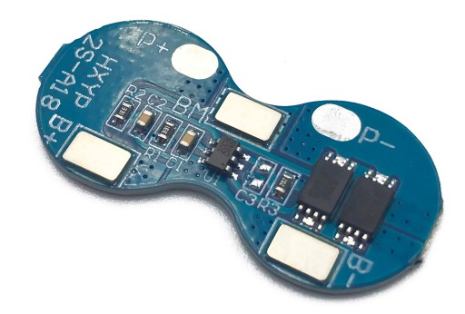 Batérie BMS 2S 4A Li-ion 2 18650