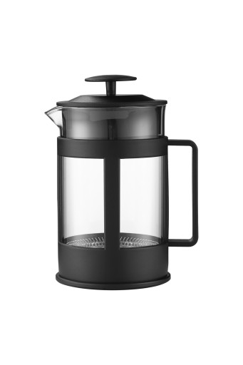 Sklenený piestový lúhovač 350 ml so sitkom na kávu čaj bylinky Brocca BR-8976