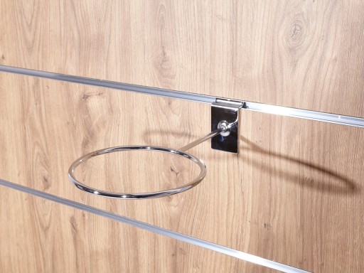 VEŠIAK DRŽIAK NA GUĽU CHROM SHOP PANEL b1