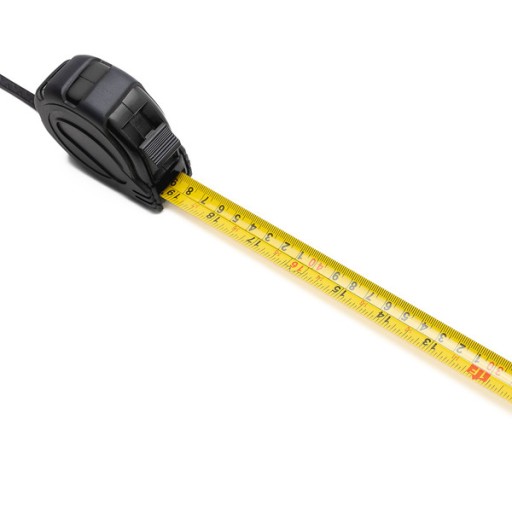 5 m zvinovací meter Eximo, čierny