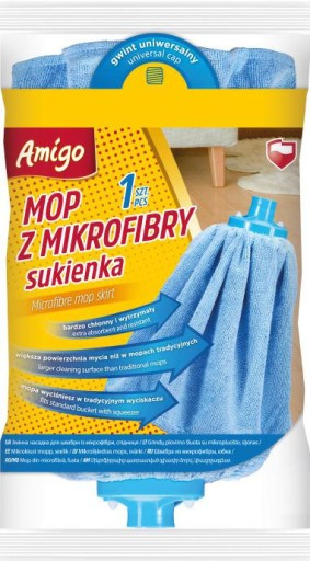 MOP AMIGO NÁHRADA ŠATY Z MIKROVLÁKNA