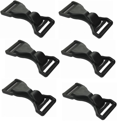 Karabína plastový háčik 4cm 40mm - 6 ks
