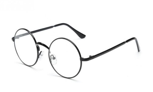 NERDY LENONKI HARRY POTTER okrúhle STRIEBORNÉ OKULIARE
