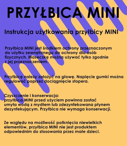 Mini priehľadná maska s 2 elastickými pásikmi