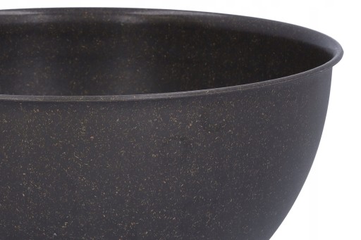 PLASTOVÁ MISKA, hnedá, kuchynská, 6l, s bio pokrievkou, veľká, odolná