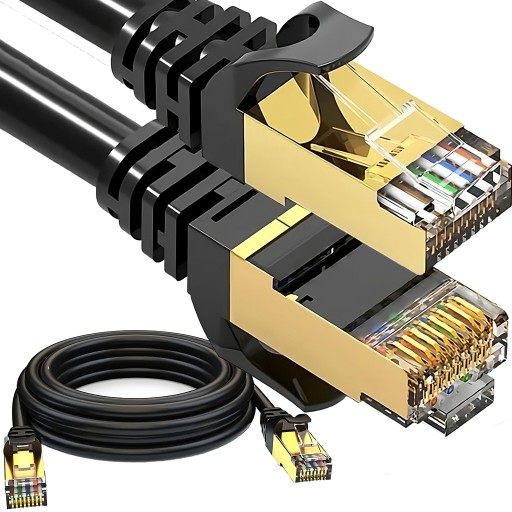 LAN ETHERNET RJ45 CAT6A 6A UTP LAN KÁBEL 15M