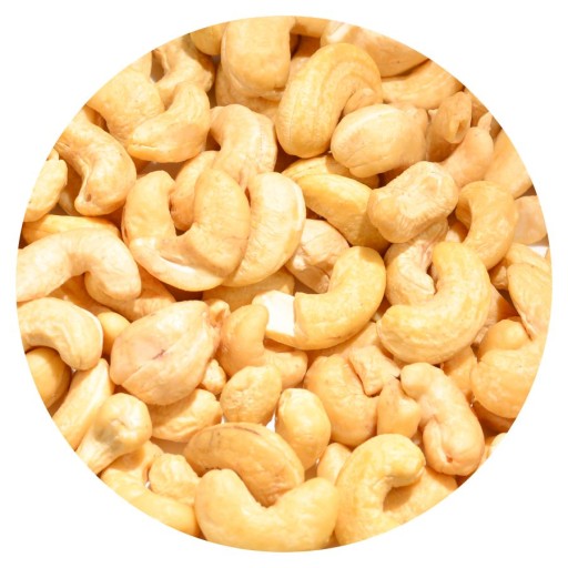 Kešu orechy, polovice 025kg, lúpané kešu oriešky
