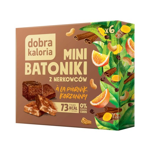 Mini kešu tyčinky ALA pikantný perník Dobra Kaloria