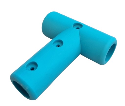 SUN - JEDEN KUS T-KONEKTOR - Sky Blue ROPE 16