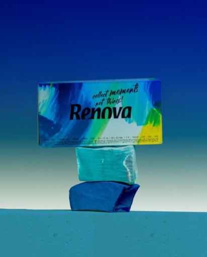 Renova Moments snímateľné vreckovky 70 ks