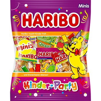 1x 250g HARIBO Kinder-Party Minis