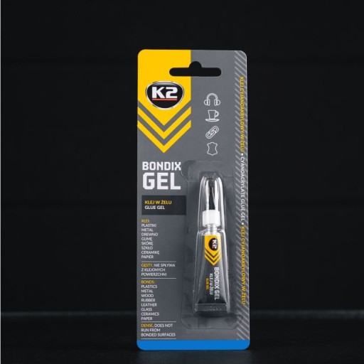 K2 Super Glue WC541 3g Kyanoakrylátové sekundové lepidlo v géli WC541