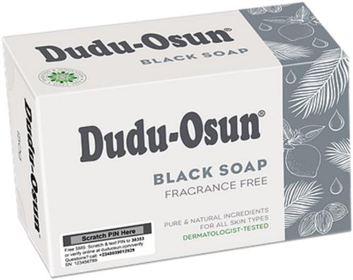 Dudu-Osun Čierne africké mydlo, neparfumované, NATURAL, 150 g