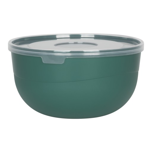 PLASTOVÁ KUCHYŇSKÁ MISKA NA JEDLO S POKROKOM 1,2L 16CM ZELENÁ