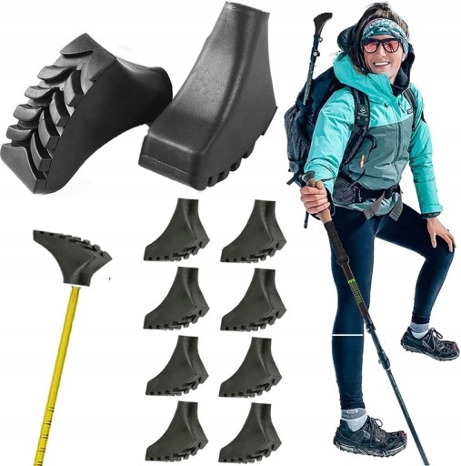 10x NORDIC WALKING HORKY, NÁHRADY, TOPÁNKY, NOHY