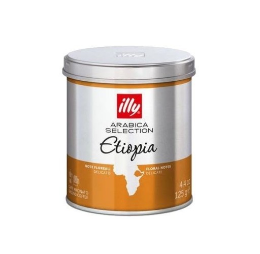 illy monoarabica Etiópia 125g mletá káva