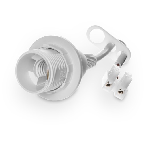 Držiak lampy s objímkou na žiarovku E14 s príveskom a káblom