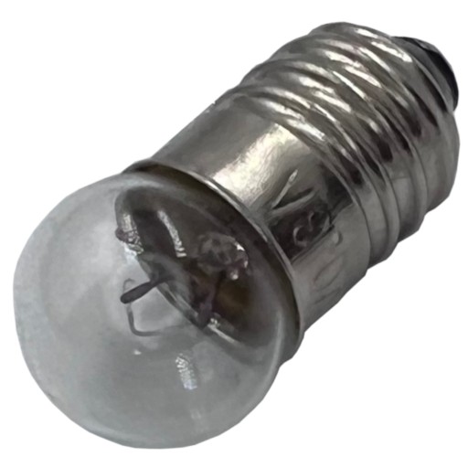 Skrutkovacia žiarovka na baterku, závit E10, 3,5v 0,25A