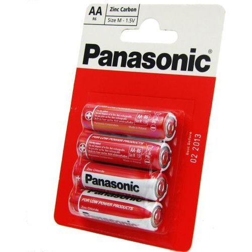 Sada Panasonic 4ks AAA uhlík zinok