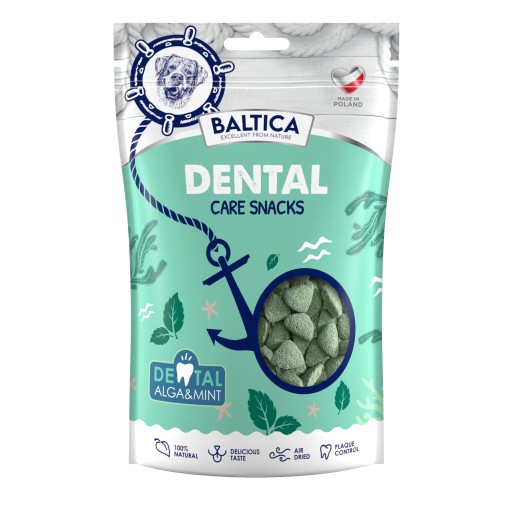 BALTICA Snacks Dental Care 100g s riasami a mätou