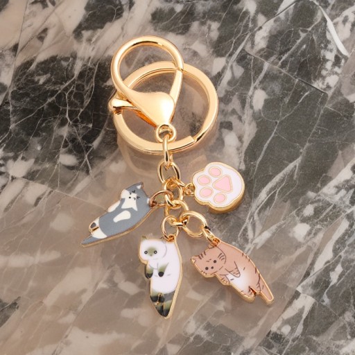 KEYRING CAT kitten 3 kľúčenka na kľúče Batoh