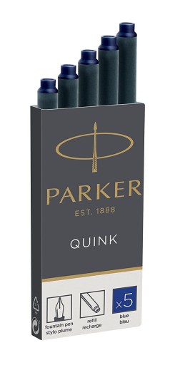 Kartuše Parker Standard Blue (5 ks.)