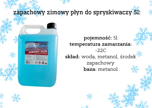 Zimná kvapalina do ostrekovačov -22 5l FV