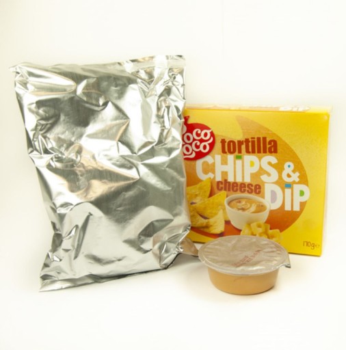 NACHO BOX Slaná nachos & syrová omáčka 170 g