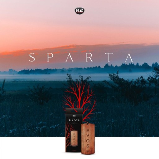 Drevený prívesok EVOS vôňa SPARTA
